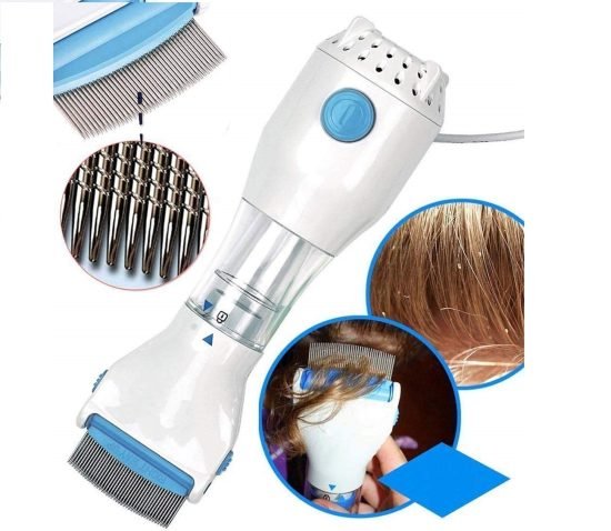 Electrical V Comb Head Lice Remover 
