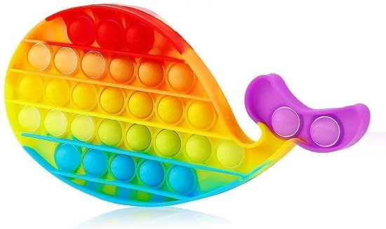 Fish Fidget Pop it Rainbow Toy 