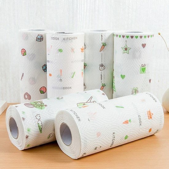 Kitchen Tissue Roll Reusable and Washable 