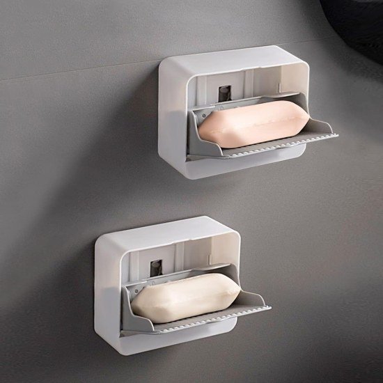 Soap Box With Lid  1 pcs  Bathroom Accessories