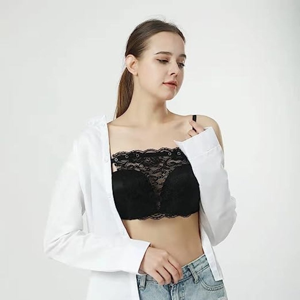 Buy HELISHA®Women's & Girl's Cotton Clip-on Mock Lace Camisole