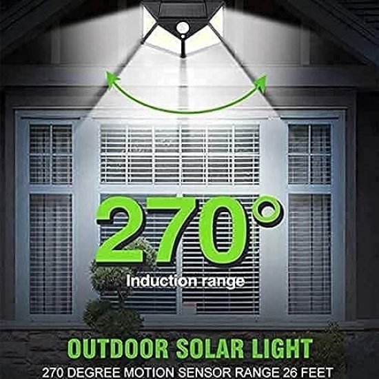 100 Led Motion Sensor Solar Light Home & Kitchen