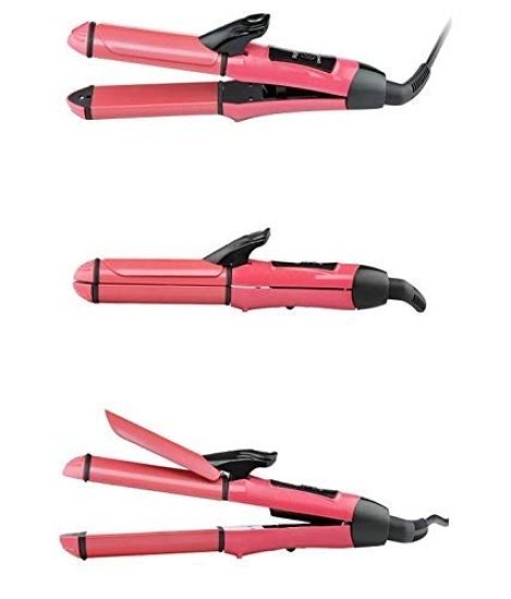  2 in 1 Nova Hair Straightener and Curler  Beauty Products