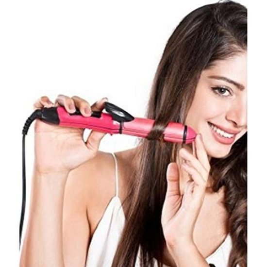  2 in 1 Nova Hair Straightener and Curler  Beauty Products