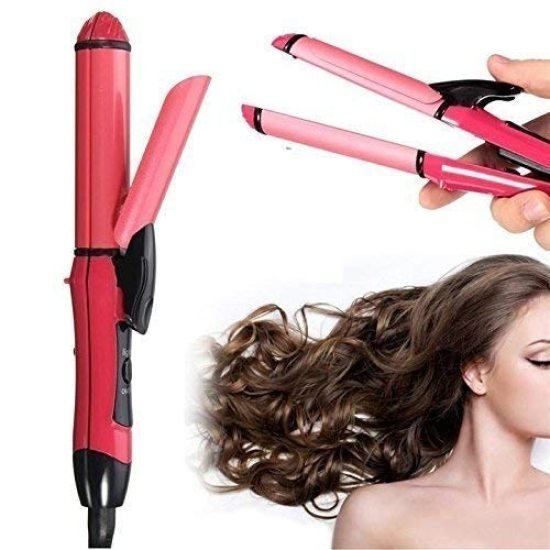  2 in 1 Nova Hair Straightener and Curler  Beauty Products