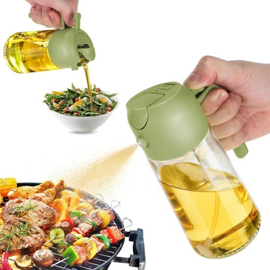 2 in 1 Oil Dispenser Home and Kitchen