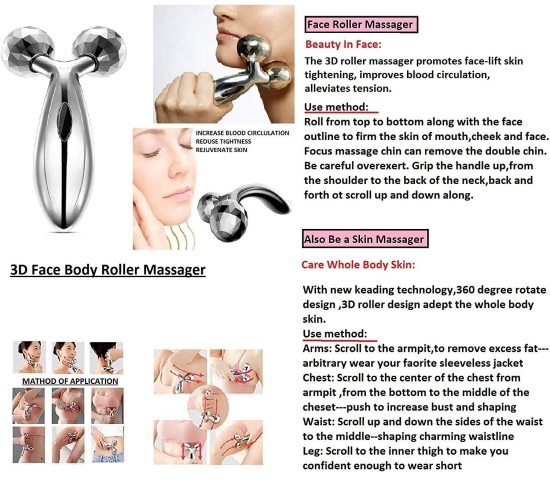 3D Massager Roller Face Body Massager Massager