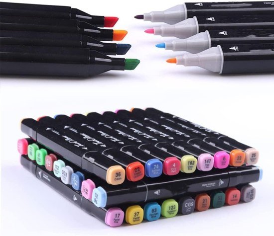 48 pcs Color Markers Pen Office & Stationery