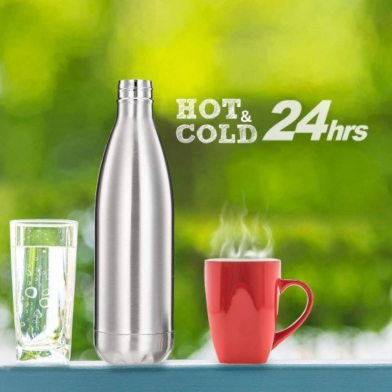 750 ML Hot and Cold Water Bottle Home & Kitchen