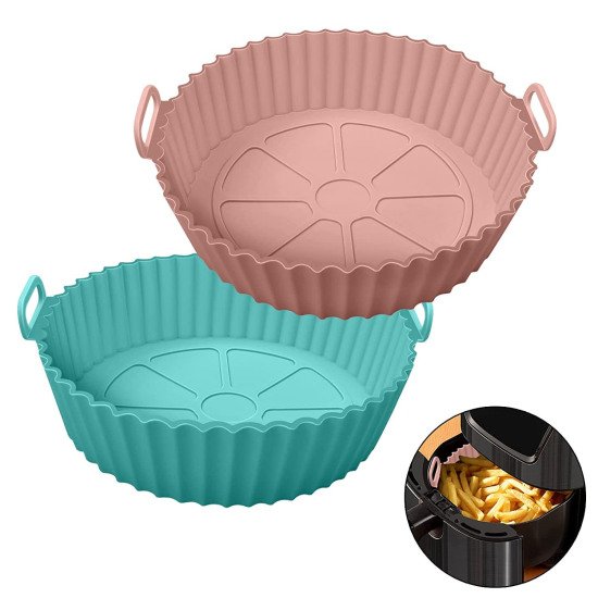 Air Fryer Silicone Pot 1pcs Kitchenware