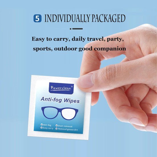 Anti Fog Wipes 100 Pcs Personal Care