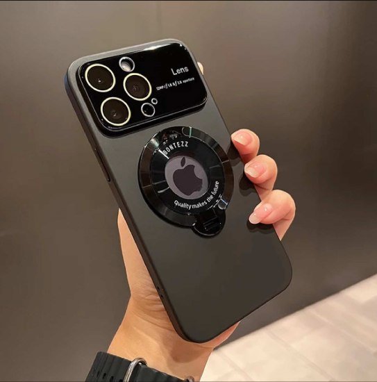 Black iPhone 15 Pro Max Mobile Cover Mobile Accessories