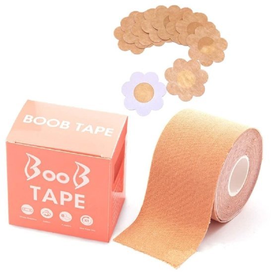 Boob Tape with 10 Nipple Cover Health and Personal Care