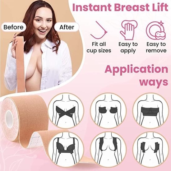 Boob Tape with 10 Nipple Cover Personal Care