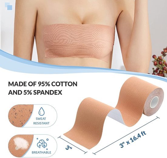 Boob Tape with 10 Nipple Cover Personal Care