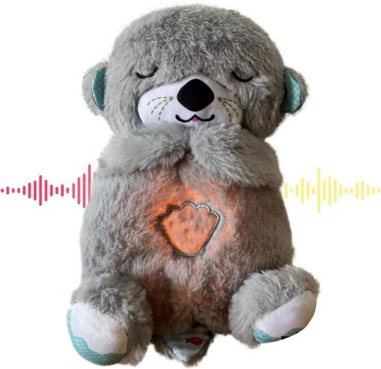 Breathing Teddy Bear Toy 