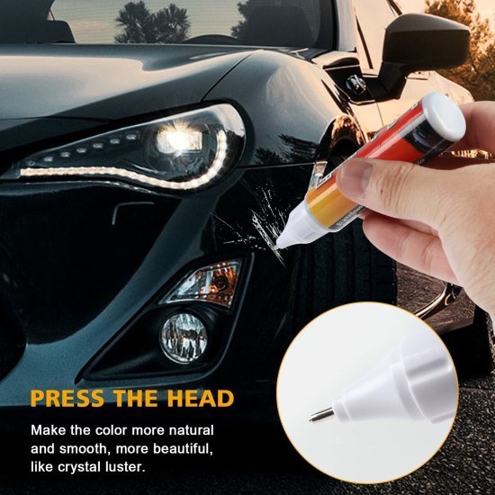 Car Paint Repair Pen Black   White  Automotive