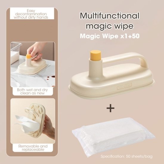 Disposable Magic Brush Wipes 50 pcs tissue Home Improvement