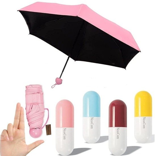 Foldable Mini Capsule Umbrella  Garden and Outdoor