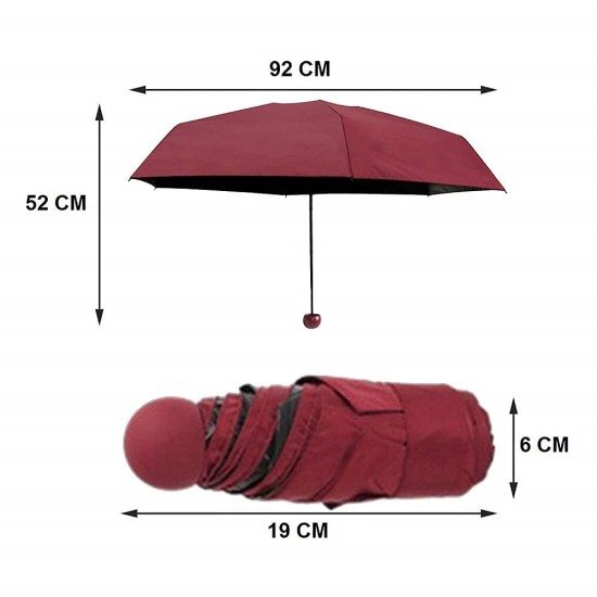 Foldable Mini Capsule Umbrella  Outdoor