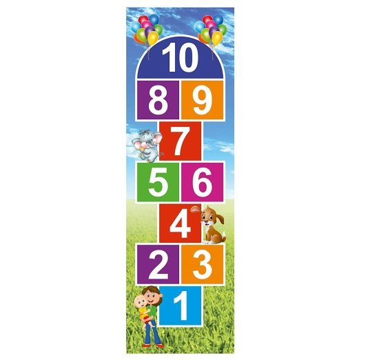 Numeric Jumbo Play Floor Game for Kids  Sports & Fitness