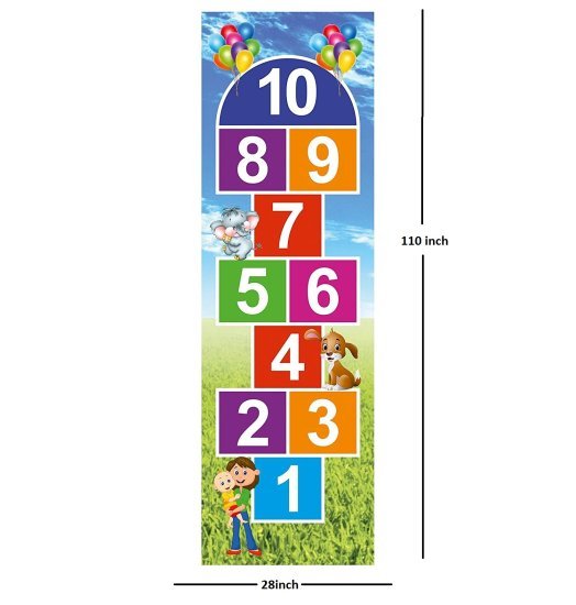 Numeric Jumbo Play Floor Game for Kids  Sports & Fitness