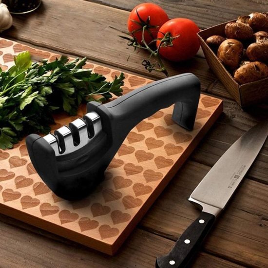 Knife Sharpener 3 Slot Kitchenware