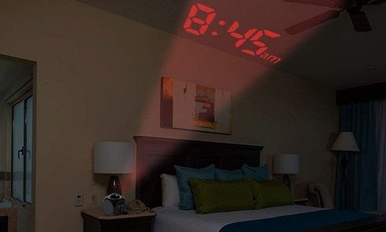 Lcd Projector Alarm Clock Home Improvement