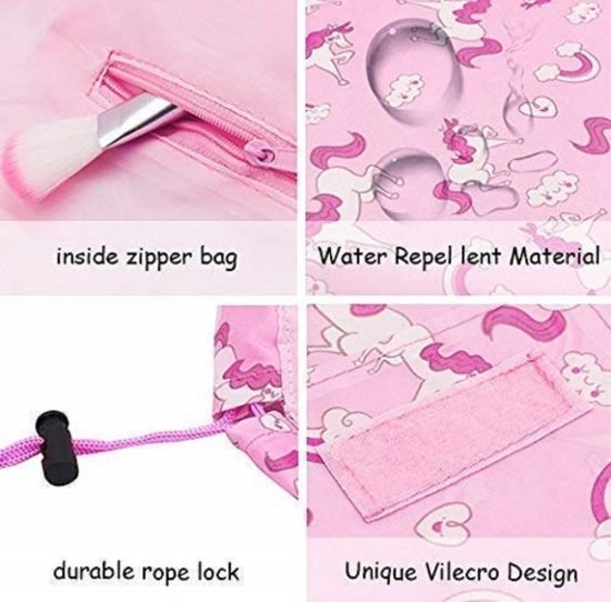 Lazy Bag Travel Cosmetic Bag Pink cosmetic Bags