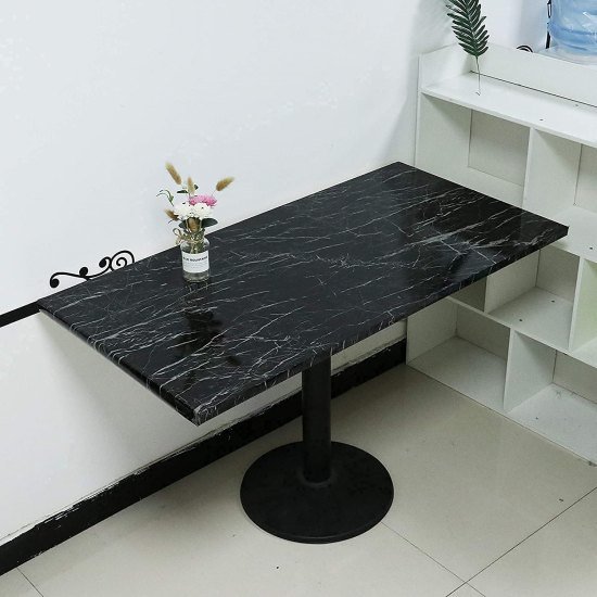 60x200 cm Black Marble Foil Roll  Home Improvement