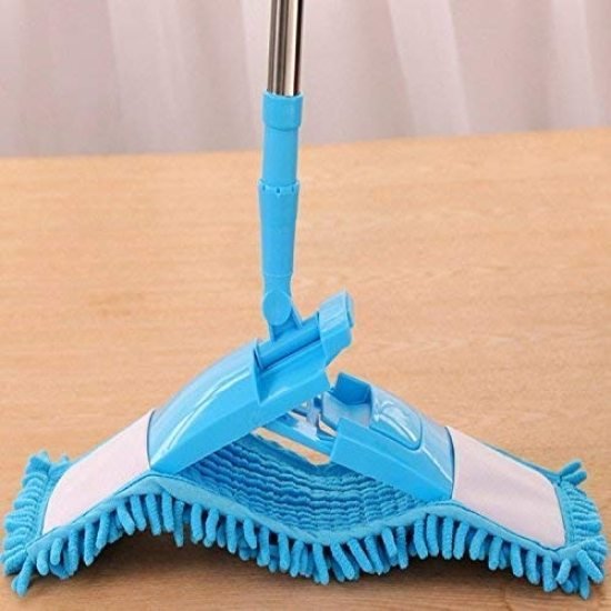 Microfiber Flat Mop With Steel Rod Cleaning Accessories