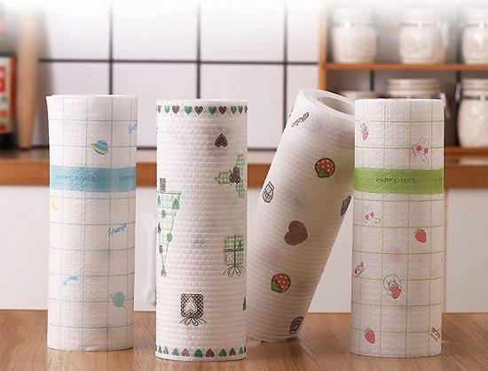 Kitchen Tissue Roll Reusable and Washable Kitchenware