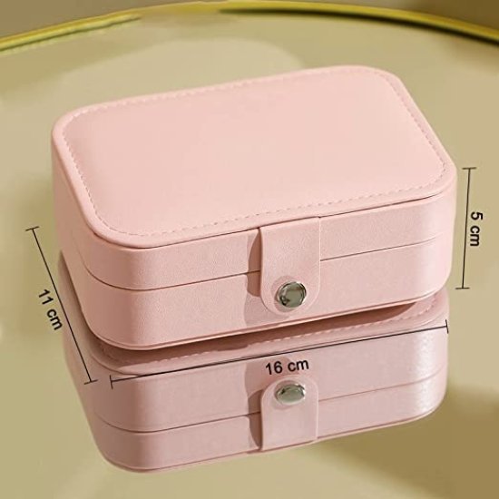 PU Big Jewellery Box Jewelry Organiser cosmetic Bags