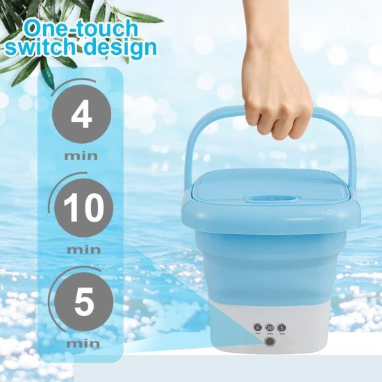 Mini Washing Machine Portable Foldable Home Improvement