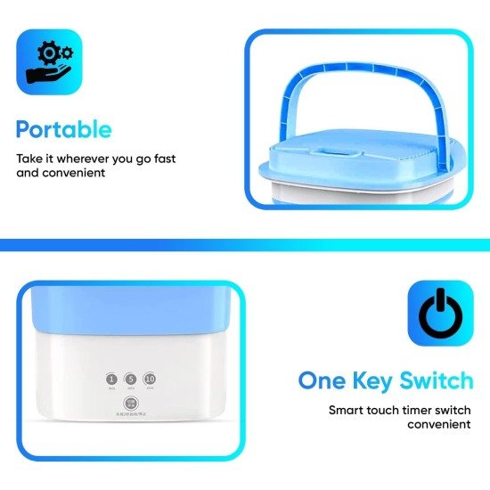 Mini Washing Machine Portable Foldable Home Improvement