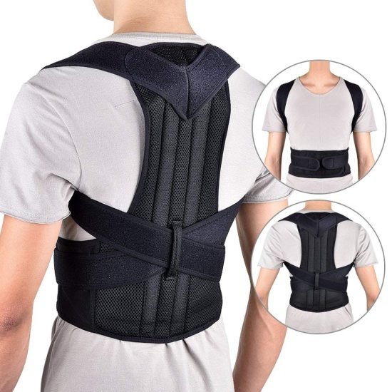  Heavy Back Support Posture Belt for Pain Relief  Health and Personal Care