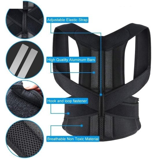  Heavy Back Support Posture Belt for Pain Relief  Personal Care