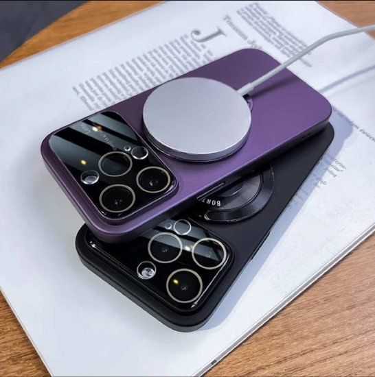 Purple iPhone 14 Pro Max Mobile Cover Mobile Accessories