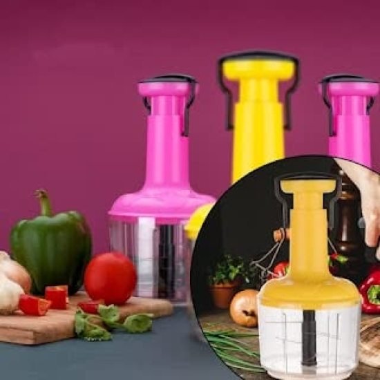 Push Chopper  Hand Press Chopper  Slap Chop Kitchenware