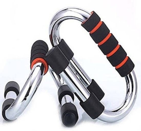 Stainless Steel Push Up Stand S Shape Gym accessories