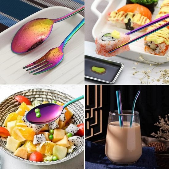 Rainbow Cutlery Set Personal Care