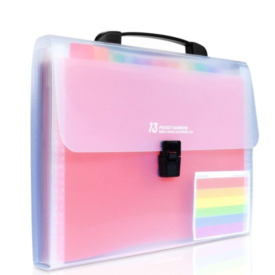 Rainbow File Folder 13 Pocket 