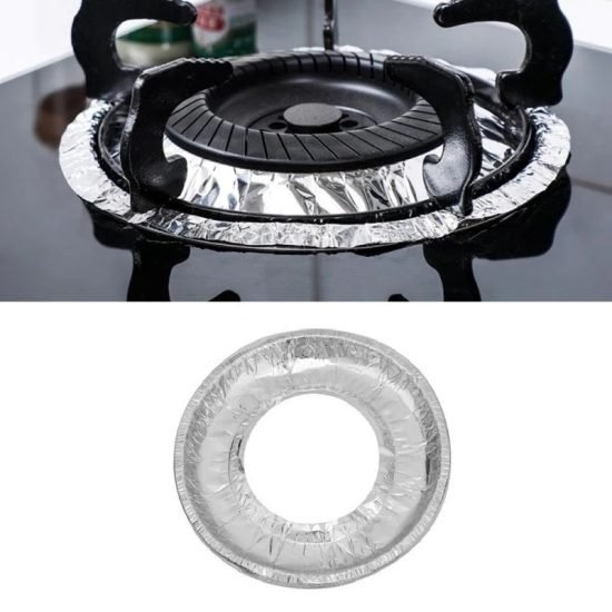 Round Aluminium Foil Stove Burner Cover  Kitchenware