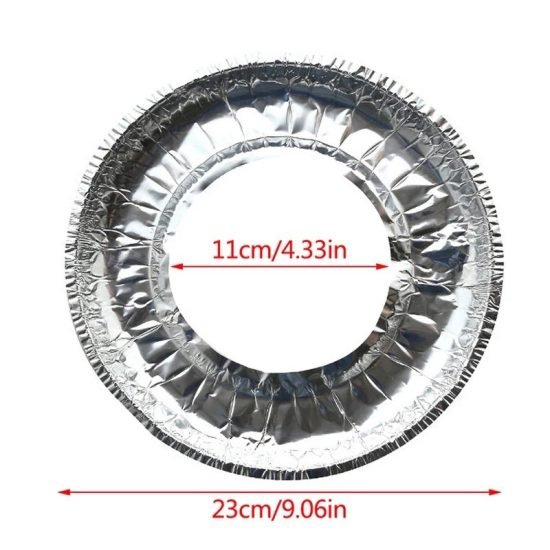 Round Aluminium Foil Stove Burner Cover  Kitchenware