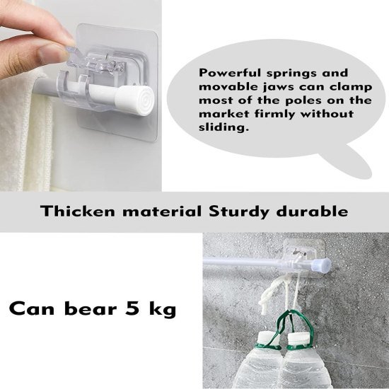 Self Adhesive Curtain Hook Holders Home Improvement