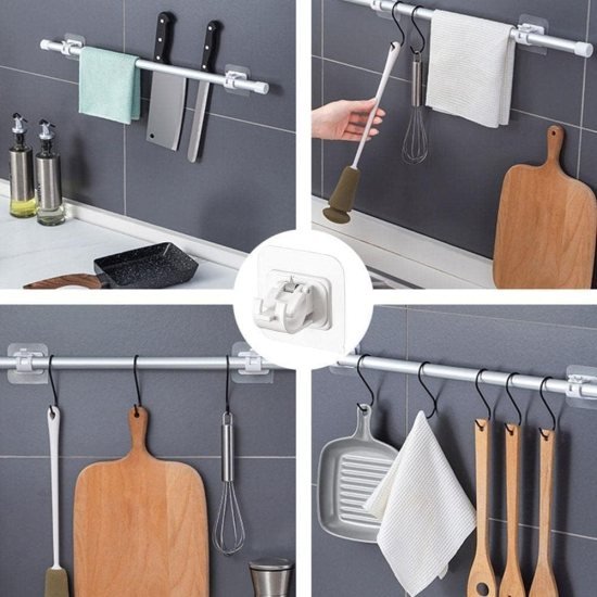 Self Adhesive Curtain Hook Holders Home Improvement