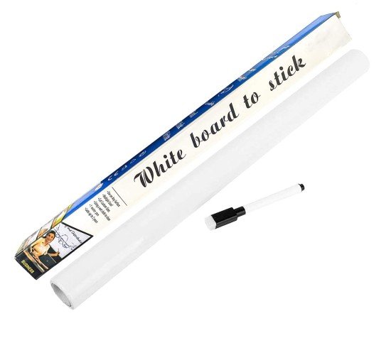 45cm x 200 cm White Board Sticker Office & Stationery