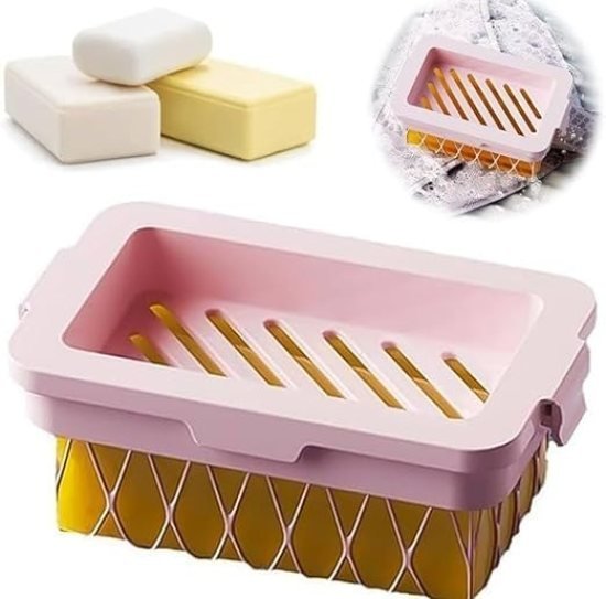 Silicone Mesh Soap Box Home Improvement