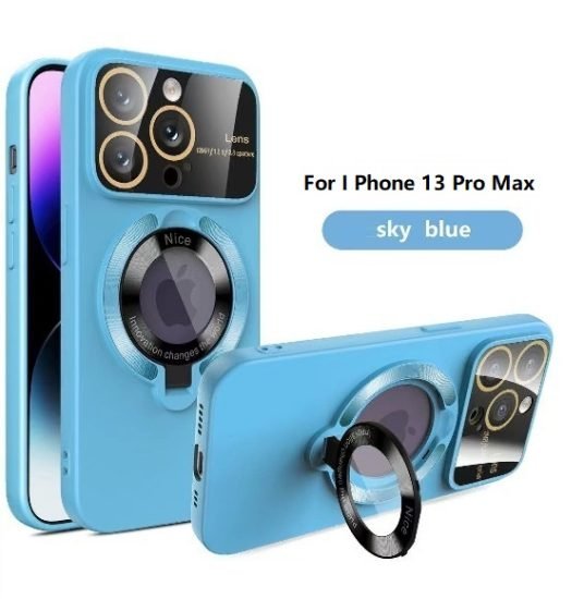 Sky Blue iPhone 13 Pro Max Mobile cover Mobile Accessories