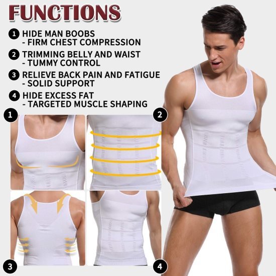 Slimming Shirt For Man Slim and Fit Personal Care